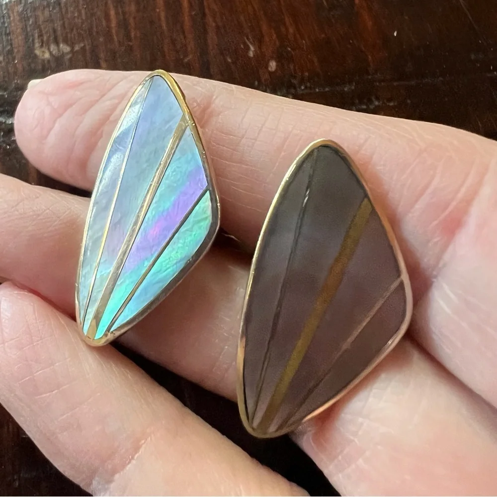 Opalescent Cuff Links